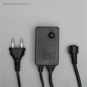 1080320 Контроллер для гирлянд УМС до 8000 LED, 220V, Н.Т. 3W, 8 режимов Luazon Lighting 1080320
