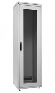 ZPAS WZ-SZBD-094-G7AA-11-0000-011 Шкаф напольный 19", 24U, 1163x600х600мм (ВхШхГ), стекл. дверь в стальной раме, цвет серый (RAL 7035) (разобранный) ZPAS WZ-SZBD-094-G7AA-11-0000-011