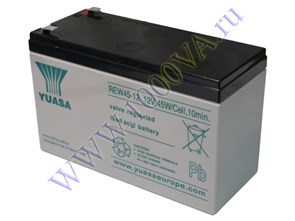 REW45-12 Аккумулятор 12В/8 А/ч Yuasa Battery (Япония) REW45-12