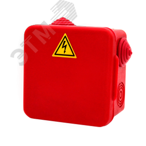 FRJB-KM-P1-10-04-КРОПС-IP54 КРОПС-П1 100х100х50мм IP54 Коробка распределительная огнестойкая для кабелей до 10кв.мм 4 клеммы КМ-Профиль (Россия) FRJB-KM-P1-10-04-КРОПС-IP54
