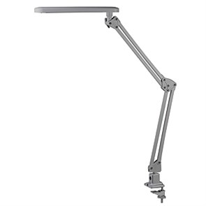 NLED-441-7W-S Светодиодный светильник настольный струбцина, серебро ЭРА NLED-441-7W-S