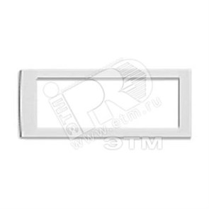 F00015 In-liner Front Рамка универсальная Viva/Brava на 6 модулей, цвет белый (уп.10шт.) ДКС F00015