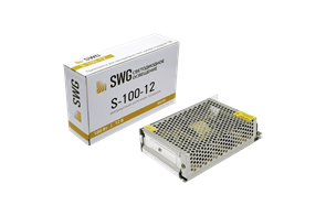 S-100-12 Блок питания 100W 12V, 540х260х360 IP20 SWG S-100-12