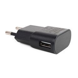 USB1000 Black 1000мА с USB входом, для Apple iPod&iPhone, сотовых тлф Адаптер (блок питания) ROBITON 4607075942189
