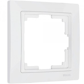 W0012001/WL03-Frame-01 Snabb Basic Рамка на 1 пост, белая (уп.10шт.) Werkel™ a051303-1