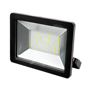 613100370 Прожектор светодиодный ДО-70w IP65 6500K, 4600Лм, черный (уп.60шт.) Gauss (Китай) 613100370