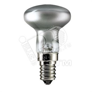 19044202/03505978 PHILIPS Refl 30W(28W) E14 230V R39 45D Лампа накаливания зеркальная (уп.30шт.) 871829175721400