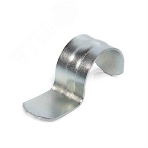 85585 Fortisflex СМО 19-20 без отверстия Скоба металл. однолапковая Ø19-20мм (уп.100шт.) КВТ (Россия) 85585
