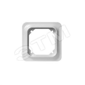 LEX1830732P TREND Рамка 1-я, белая (индвидуальная упаковка) (уп.50шт.) СНЯТА С ПРОИЗВОДСТВА LEX1830732P