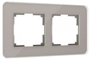 W0022417 Elite Рамка на 2 поста, дымчатый Werkel™ a057875-1