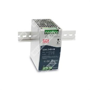 SDR-240-24 Источник питания на DIN-рейку AC 24V 10A DC 240V 240W MEAN WELL SDR-240-24