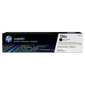 CE310AD Картридж HP 126А двойной LaserJet, черный  CE310AD