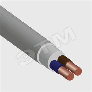 NYM 2х2,5мм² Кабель силовой Севкабель (бухта 100м.) К11ХЕ213ВК006ЯУ