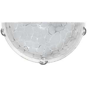 Фантазия Светильник 1/2 белый/песк/хром 1х60W E27 (Никольский завод) 988019807