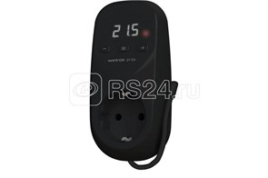 Welrok pt bk Терморегулятор в розетку, цифровой, черный Welrok (Россия) Welrok pt bk