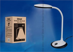 TLD-527 Black/LED/400Lm/4500K Лампа настольная светодиодная. Цвет черный (уп.12шт.) UNIEL TLD-527 Black/LED/400Lm/4