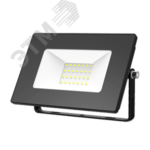613100230 Elementary Прожектор светодиодный ДО-30w IP65 6500K черный Gauss (Китай) 613100230