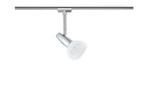 96873 Cветильник для шинной системы URail System L&E Barelli 1x50W GZ10 230V Хром/Опал Paulmann 96873