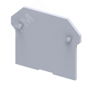 289805 OptiClip P2,5/4UN-серый для клемм CTS2,5/4UN Крышка концевая (уп.50шт.) КЭАЗ (Россия) 289805