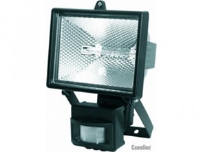 ST-150A C02 черный Прожектор с датчиком движения 120° 150W J-78 R7s 220V (уп.16/384шт.) Camelion ST-150A C02