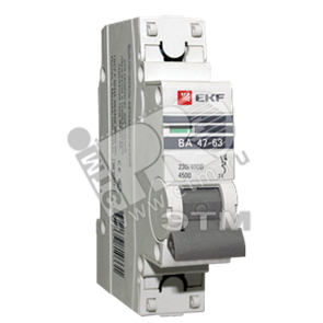 mcb4763-1-10C-pro PROxima Авт. выкл. ВА47-63 1Р 10А 4,5кА хар. С (уп.12шт.) EKF mcb4763-1-10C-pro