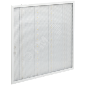 LDVO2-6560-36-6500-U-K01 ДВО 6560-P 36Вт 6500К 595х595х20 призма Светильник светодиодный (уп.4шт.) IEK® LDVO2-6560-36-6500-U-K01