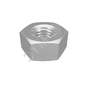 LO0691 Гайка шестигранная G10 М10 DIN 934 КМ-Профиль (Россия) LO0691