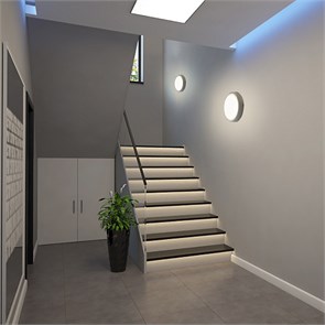 41770 AL3020, 20W, 4000К, 200-240V, 1600Lm, IP20, белый, корпус пластик Светильник накладной светодиодный FERON 41770