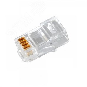 FD 05-1031-4 Джек-штекер компьютерный RJ-45 8р-8с Cat.6e (уп.100/10000шт.) REXANT (Китай) FD 05-1031-4