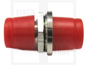 FC-FC simplex type-d, SM розетка оптическая с резьбой, белый колпачок Телеком-прибор ООО FC-FC simplex type-d