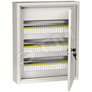 MKM14-N-54-31-Z TITAN 3 ЩРн-54з-1 36 УХЛ3 IP31 440x540x120мм (ШхВхГ) с замком Корпус металлический IEK® MKM14-N-54-31-Z