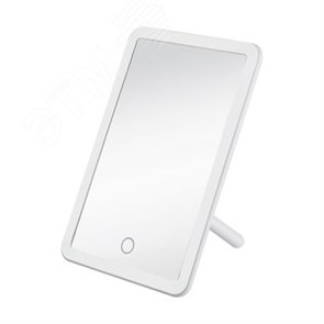 TLD-591 White/LED/80Lm/6000K/Dimmer Cветильник-зеркало настольный. Цвет белый. Uniel™ (Китай) UL-00002759