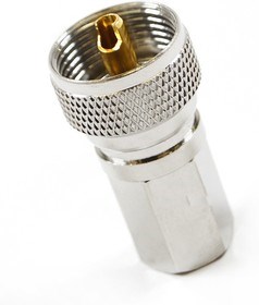 HYR-0605E (GU-605E) (UHF-7506E) Разъем UHF, штекер, RG-213, вкручивающийся (Twist-on) New Centress (HOYUTEC) HYR-0605E (GU-605E) (UHF-7506E)