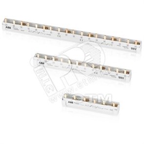 2CDL240213R1012 PS4/12NA Гребенчатая шина до 63А 2П распределенная на 3 фазы 12 модулей (уп.12шт.) ABB 2CDL240213R1012