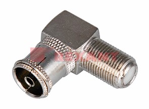 FD 05-4312 Переход гнездо F - гнездо TV угловой (уп.50/1000шт.) REXANT FD 05-4312