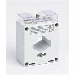 50136DEK DEKraft ТШП-0.66 0.5 200/5 5ВА, диаметр 30мм Трансформатор тока Schneider Electric 50136DEK