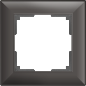 WL14-Frame-01 Fiore Рамка на 1 пост серо-коричневый (уп.10шт.) Werkel™ ВЫВЕДЕНА ИЗ АССОРТИМЕНТА a038866