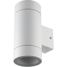 FW53C2ECH Ecola GX53 LED 8013A Светильник накладной IP65 2*GX53 цилиндр, белый матовый (уп.10шт.) FW53C2ECH