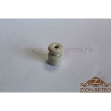 0101 Ролик (изолятор) керамический "Слоновая кость" ЦИОН ООО 0101