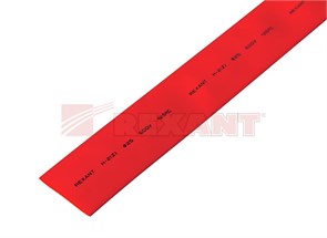 FD 22-5004 Трубка термоусаживаемая ТТУ(ТУТ) 25/12.5 красная (1м) (уп.10/300м.) REXANT FD 22-5004