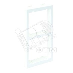 S62-9 Вертикальный адаптер на 2 модуля K45 45х45мм, CIMA-модуль 52x108 мм, белый 692522