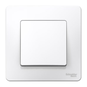 BLNVS006101 Blanca Одноклавишный выключатель (сх.1), белый (уп.10шт.) Systeme Electric (Россия) BLNVS006101