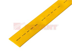 FD 22-5002 25.0/12.5мм 1м Термоусадка желтая (трубка ТУТ) (уп.10/300м.) REXANT FD 22-5002
