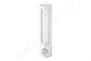 ЛЮЧИЯ S-010 "Ночной Маяк" Светильник-фонарь 2 LED, датчики освещенности и движения, на 3xAA 4606400608806