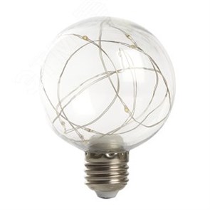 41678 LB-382 (3W) 230V E27 RGB G95 Лампа светодиодная (уп.5/50шт.) FERON (Китай) 41678