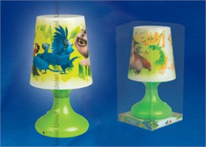 TLD-540 RIO1-21 GREEN Настольный светильник батарейках. Цвет корпуса - зеленый UNIEL TLD-540 RIO1-21 GREEN