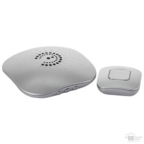 Б0017749 BIONIC Silver Звонок беспроводной ЭРА Б0017749