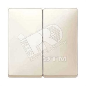 MTN412544 MERTEN Клавиша двухклавишного выключателя бежевая (уп.10шт.) Schneider Electric MTN412544
