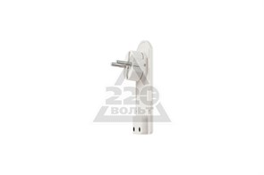 ВР50 Вилка "За шкаф" белая 230В 16А плоская разборная (уп.30шт.) LUX ВР50