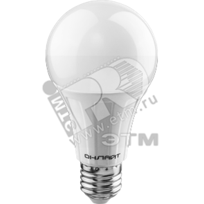 71655 OLL-A65-12-230-4K-E27 ОНЛАЙТ Лампа светодиодная 12W 4000K 230V E27 (уп.100шт.) Navigator 71655 OLL-A65-12-230-4K-E27